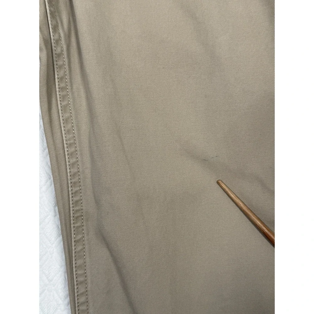 Bonobos Slim Straigh Chinos Pants Men 29x31.5 Tan Casual Preppy Golf Office Flaw